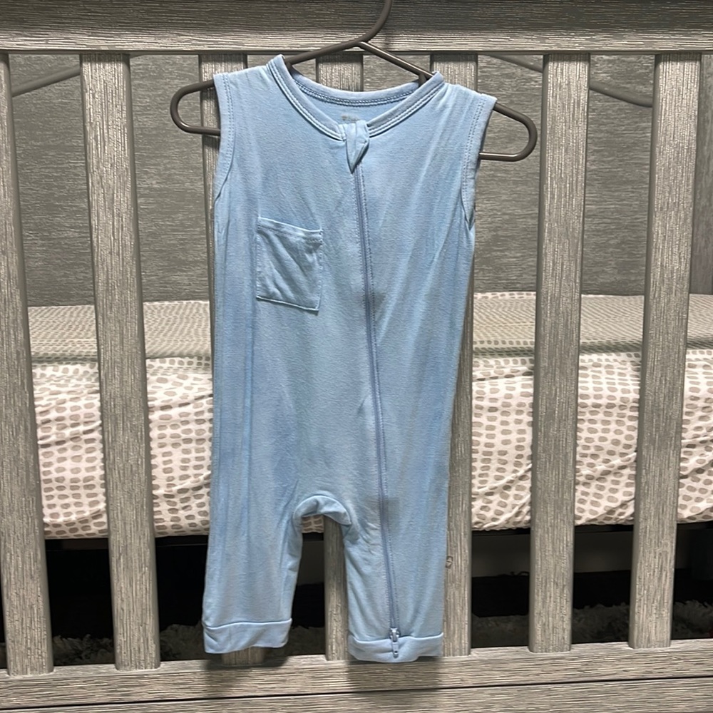 KYTE BABY STREAM SLEEVELESS ROMPER